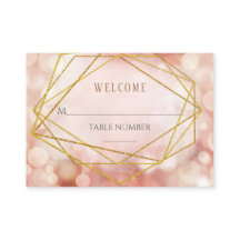 幾何学的《写真》ぼけ味結婚ピンクの表座席表