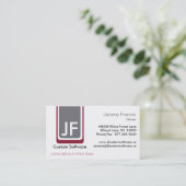 幾何学的 名刺 (スタンド正面)