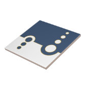 幾何学的、抽象芸術パターモダンン、円 タイル (側面)