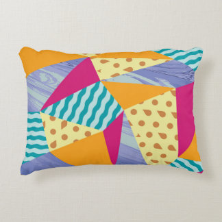 幾何学的、抽象芸術要素：シームレスな装飾 アクセントクッション