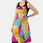 幾何学的、抽象芸術要素：シームレスな装飾 エプロン (インサイチュ)