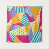 幾何学的、抽象芸術要素：シームレスな装飾 タペストリー (正面(横))