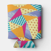 幾何学的、抽象芸術要素：シームレスな装飾 缶クーラー (裏面)