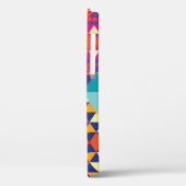 幾何学的、抽象芸術要素、ヴィンテージパターン。 Case-Mate iPhoneケース (裏面 / 左)