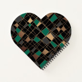 幾何学的、抽象芸術 ノートブック (裏面)