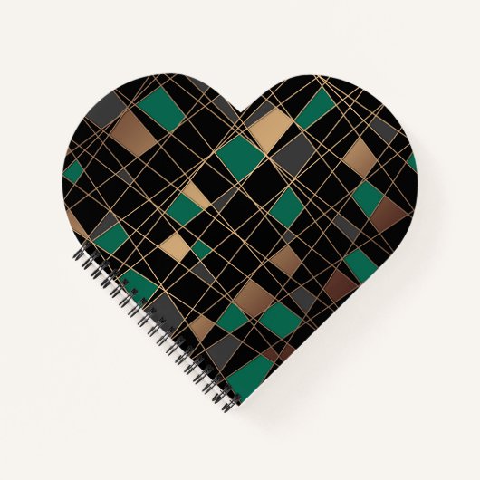 幾何学的、抽象芸術 ノートブック (正面)