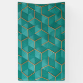 幾何学的 横断幕 (縦)