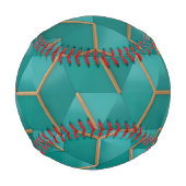 幾何学的 野球ボール (裏面)