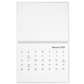 幾何学的#2 カレンダー (2月 2026)