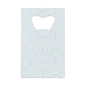 幾何学的#2 クレジットカード栓抜き (正面)