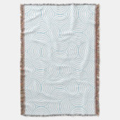 幾何学的#2 スローブランケット (正面縦)