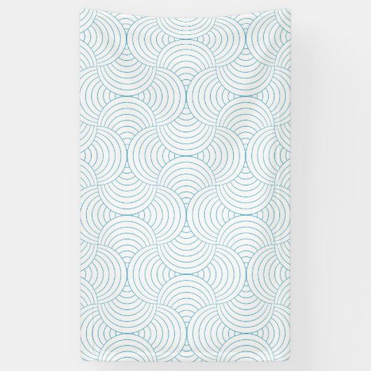 幾何学的#2 横断幕 (縦)