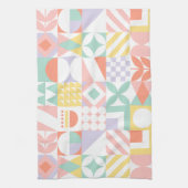 幾何学的#32 キッチンタオル (縦)
