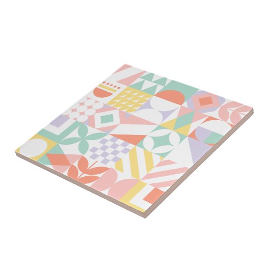 幾何学的#32 タイル (側面)