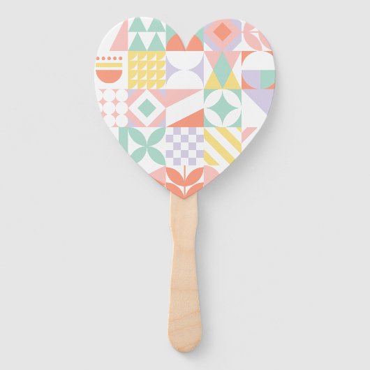 幾何学的#32 ハンドファン (裏面)