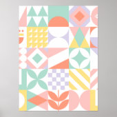 幾何学的#32 ポスター (正面)