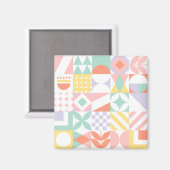 幾何学的#32 マグネット (正面/裏面)