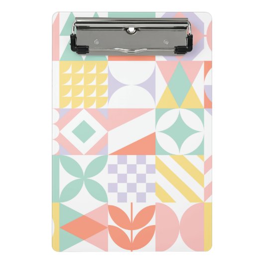 幾何学的#32 ミニクリップボード (正面)