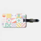 幾何学的#32 ラゲッジタグ (裏面横)
