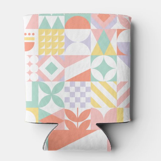 幾何学的#32 缶クーラー (裏面)