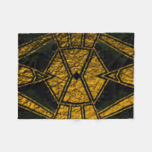 幾何学的#715 フリースブランケット (正面(横))