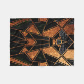 幾何学的#856 フリースブランケット (正面(横))