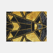 幾何学的#929 フリースブランケット (正面(横))