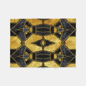 幾何学的#935 フリースブランケット (正面(横))