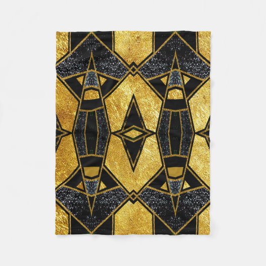 幾何学的#935 フリースブランケット (正面)