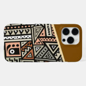 幾何学的/iPadケース iPhoneケース (裏面横)