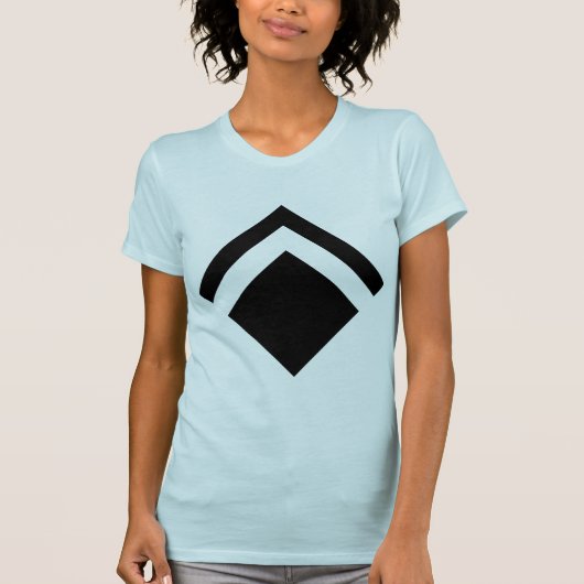 幾何学矢印01 Tシャツ (正面)