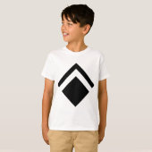 幾何学矢印01 Tシャツ (正面フル)