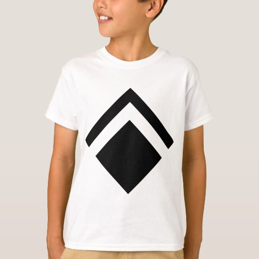 幾何学矢印01 Tシャツ (正面)