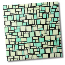 幾何学緑色の黄色のパターン