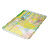 幾何学線形状浴衣 バスマット (アングル)