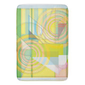 幾何学線形状浴衣 バスマット (正面縦)