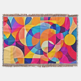 幾何学色の感情 スローブランケット
