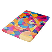 幾何学色の感情 バスマット (アングル)