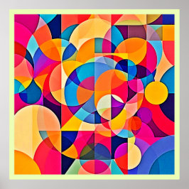 幾何学色の感情 ポスター
