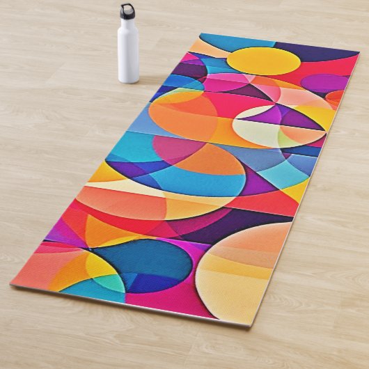 幾何学色の感情 ヨガマット (インサイチュ)