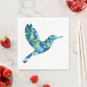 幾何学色の鳥 スタンダードランチョンナプキン (インサイチュ)