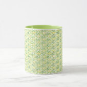 幾何学色ライムグリーンマグ マグカップ (中央)