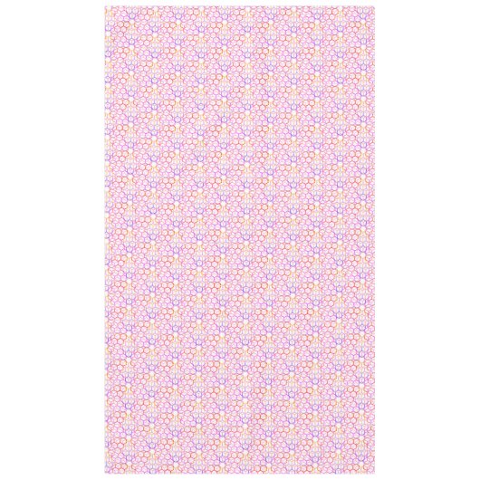 幾何学色（大） テーブルクロス (正面)