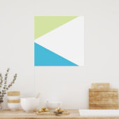 幾何学芸術 ポスター (キッチン)