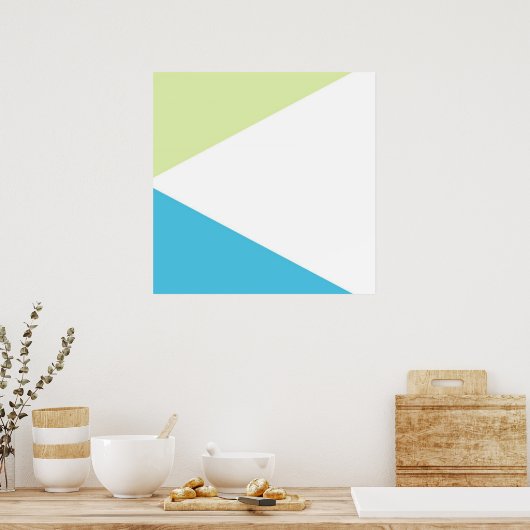 幾何学芸術 ポスター (キッチン)