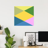 幾何学芸術 ポスター (ホームオフィス)