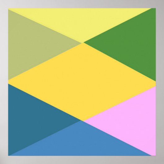 幾何学芸術 ポスター (正面)