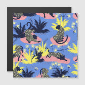 幾何学虎、ヒョウ：子供のパターン。 (正面/裏面)