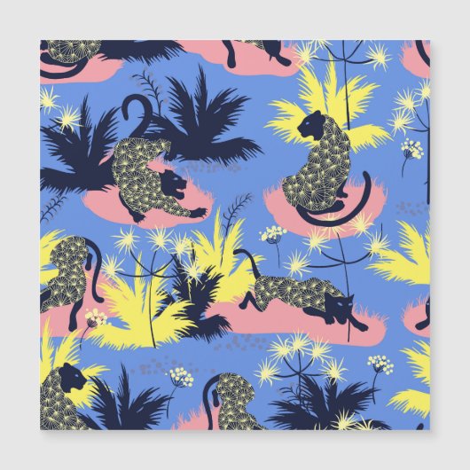 幾何学虎、ヒョウ：子供のパターン。 (正面)