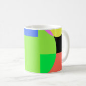 幾何学虹 コーヒーマグカップ (正面右)